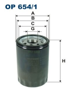 Фільтр масляний FILTRON OP6541