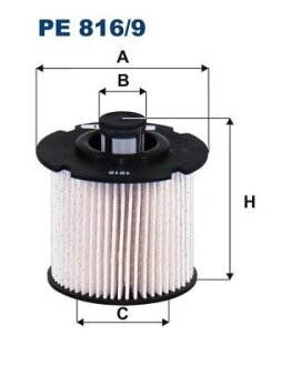 Фільтр палива FILTRON PE8169