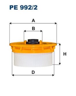 Фільтр палива FILTRON PE9922