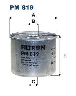 Фільтр палива FILTRON PM819