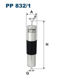 Фільтр палива FILTRON PP8321