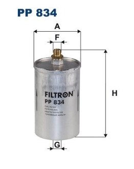 Фільтр палива FILTRON PP834