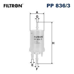 Фільтр палива FILTRON PP8363