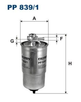 Фільтр палива FILTRON PP8391