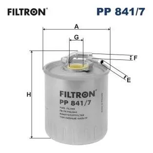 Фільтр палива FILTRON PP841/7