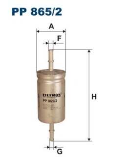 Паливний фільтр FILTRON PP865/2