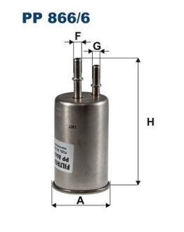 Топливный фильтр FILTRON PP866/6