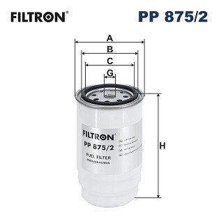 Фільтр палива FILTRON PP8752