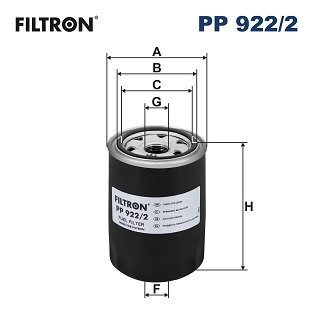 Фільтр палива FILTRON PP9222