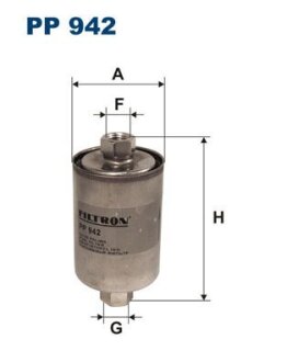 Фільтр палива FILTRON PP942