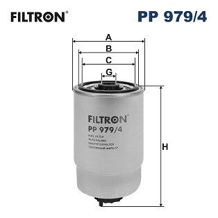 Топливный фильтр FILTRON PP979/4