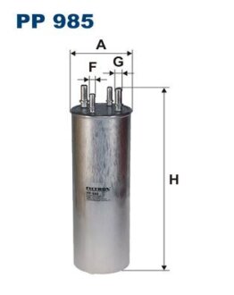 Фільтр палива FILTRON PP985