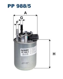 Фільтр палива FILTRON PP9885