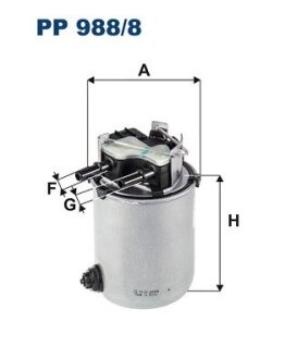 Фільтр палива FILTRON PP9888