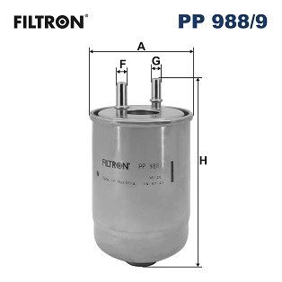 Фільтр палива FILTRON PP9889