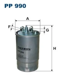Фільтр палива FILTRON PP990
