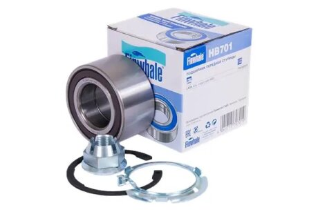 Фото підшипник маточини DACIA, RENAULT, LADA перед. міст (ABS) Finwhale HB701 Підшипник маточини DACIA, RENAULT, LADA перед. міст (ABS) Finwhale HB701