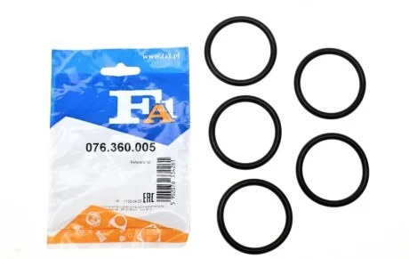 Кільце гумове Fischer Automotive One (FA1) 076.360.005
