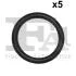 FISCHER AUDI Ущільнювальне кільце Q7, RS6 (мат. EPDM 15,8*2,4 мм) Fischer Automotive One (FA1) 076.395.005 (фото 1)