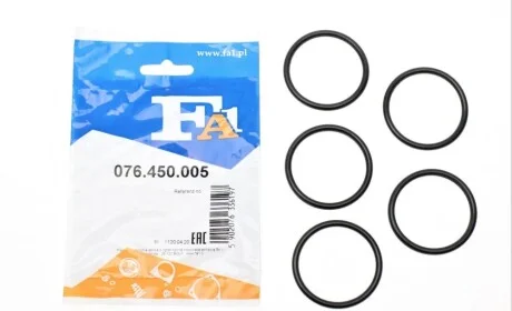 Прокладка турбины уплотнительная Chevrolet Aveo 1.3/1.4 12- (43x4) (к-кт 5шт) Fischer Automotive One (FA1) 076.450.005