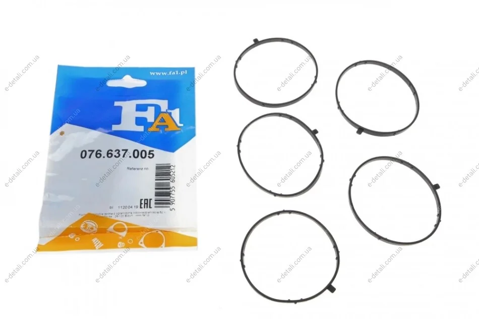 Прокладка патрубка Fischer Automotive One (FA1) 076.637.005 (фото 1)