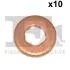 FISCHER Термошайба медная CU 7,70 x 15,50 x 2,50 Fischer Automotive One (FA1) 100.390.010 (фото 1)