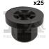 Кліпса (затискач) Fischer Automotive One (FA1) 10-10005.25 (фото 1)