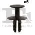 Клипса крепления облицовки (к-кт 5 шт) BMW/MB/Mitsubishi/Smart/Volvo 90- Fischer Automotive One (FA1) 10-20002.5 (фото 1)
