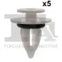 Кліпса кріплення (затискач) Fischer Automotive One (FA1) 10-40015.5 (фото 1)