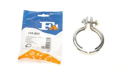 Хомут глушителя BMW 3 (E90)/5 (E60/F10)/7 (E65-E67/F01-F04) 05-13 M57/N63 Fischer Automotive One (FA1) 104-882