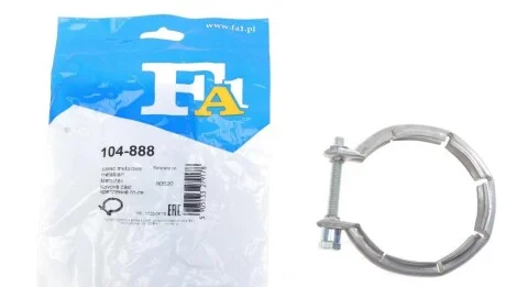 Хомут глушителя BMW X3 (F25)/X5 (F15/F85) 10- Fischer Automotive One (FA1) 104-888