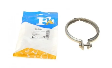 Хомут глушителя BMW 3 (F30/F80/G20/G80/G28)/5 (F10/G30/F90)/7 (G11/G12) 11- B46/B48/N20/N26 Fischer Automotive One (FA1) 104-894