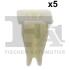 Кліпса кріплення (затискач) Fischer Automotive One (FA1) 10-60002.5 (фото 1)