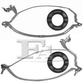 FISCHER BMW К-т кронштейнів глушника (хомути + серьги) Fischer Automotive One (FA1) 109-911 (фото 1)