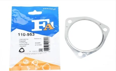 Прокладка глушника VW Passat 2.0 TDI/2.8 V6 98-10 Fischer Automotive One (FA1) 110-953