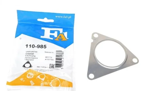 Прокладка труби вихлопної Audi A4/A5/A6/Q5 2.0/2.7/3.0 TDI 07-15 Fischer Automotive One (FA1) 110-985