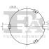 Кліпса кріплення (затискач) Fischer Automotive One (FA1) 11-10037.5 (фото 2)