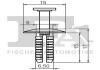 Кліпса кріплення (затискач) Fischer Automotive One (FA1) 11-20021.5 (фото 2)