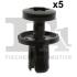 Кліпса кріплення (затискач) Fischer Automotive One (FA1) 11-30002.5 (фото 1)
