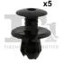Клипса крепления обшивки (к-кт 5 шт) VW Golf VI/VPassat B5/B6/B7/T4/T5/T6 97- Fischer Automotive One (FA1) 11-30008.5 (фото 1)