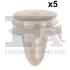 Кліпса кріплення (затискач) Fischer Automotive One (FA1) 11-40011.5 (фото 1)
