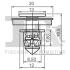 Кліпса кріплення (затискач) Fischer Automotive One (FA1) 11-40035.5 (фото 2)