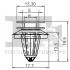 Клипса крепления обшивки двери (к-кт 5 шт) Skoda Octavia/Fabia 99-14 Fischer Automotive One (FA1) 11-40038.5 (фото 2)