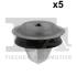 Клипса крепления молдинга (к-кт 5 шт) VW T5 03-18 Fischer Automotive One (FA1) 11-40039.5 (фото 1)