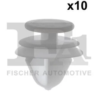 Клипса крепления обшивки (к-кт 10шт) Audi/Citroen/Peugeot/Renault/Skoda/VW/Volvo Fischer Automotive One (FA1) 11-40045.10