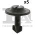 Кліпса кріплення (затискач) Fischer Automotive One (FA1) 11-40085.5 (фото 1)