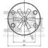 Шайба фиксирующая (к-кт 5шт) VW Caddy II/III/Crafter 30-35/30-50/Golf II/III/IV/V/VI/Jetta II 80- Fischer Automotive One (FA1) 11-40111.5 (фото 2)