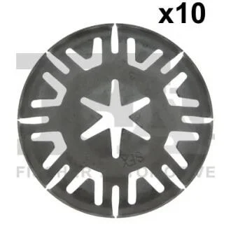 Шайба фиксирующая (к-кт 10шт) VW Caddy II/III/Crafter 30-35/30-50/Golf II/III/IV/V/VI/Jetta II 80- Fischer Automotive One (FA1) 11-40113.10