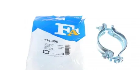 Хомут глушителя Audi 100/200/80/A6 -97 Fischer Automotive One (FA1) 114-906