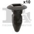 Кліпса кріплення (затискач) Fischer Automotive One (FA1) 11-60006.10 (фото 1)